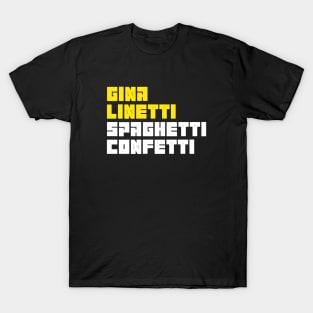 Gina Linetti Spaghetti Confetti T-Shirt